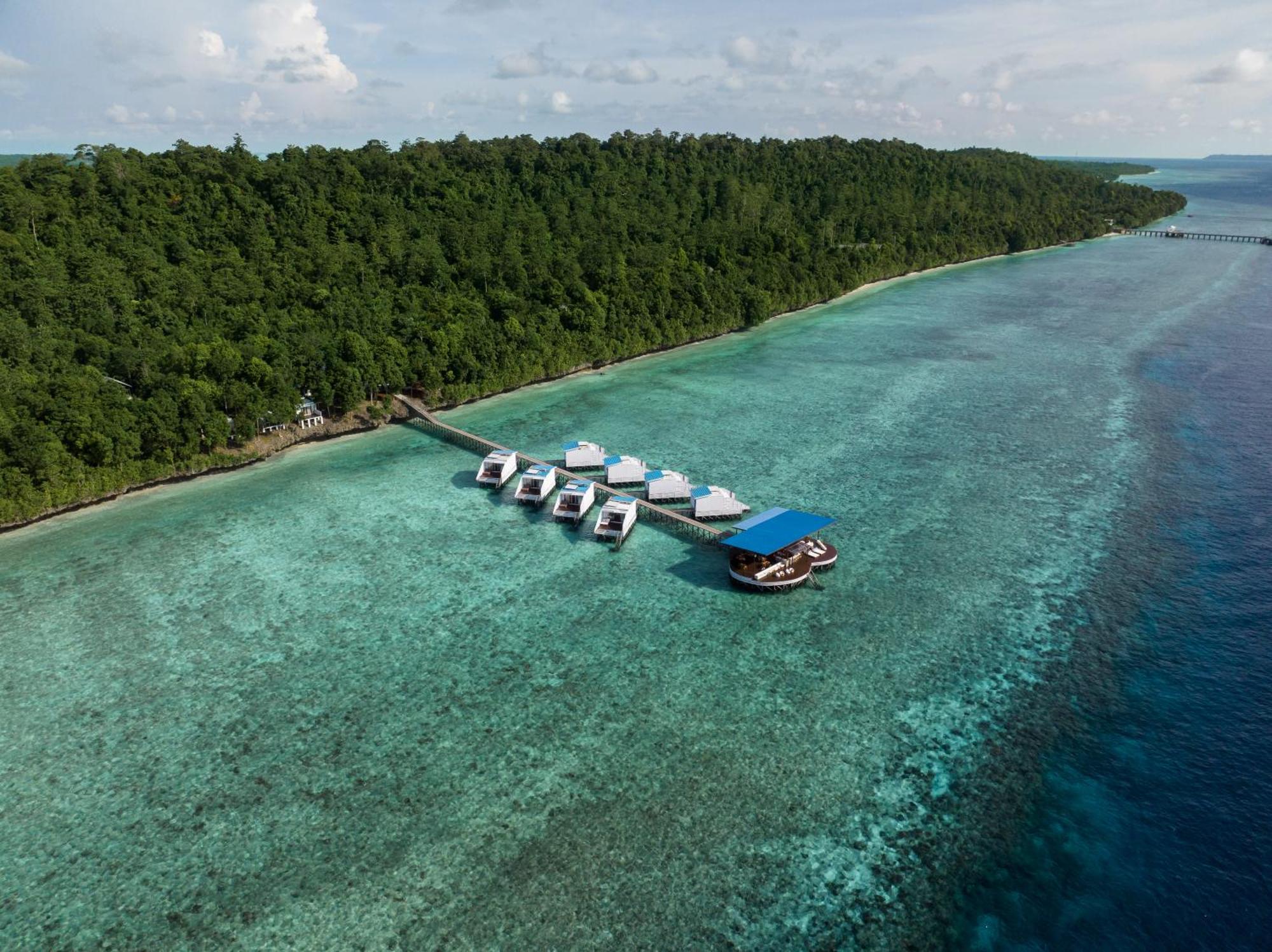 Arasatu Villas&Sanctuary Maratua Island Bagian luar foto
